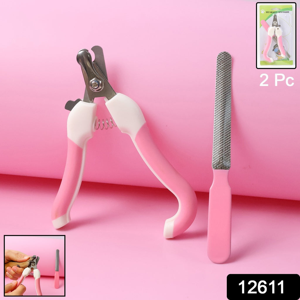 Pet Nail Clipper And File Set (2 Pc)